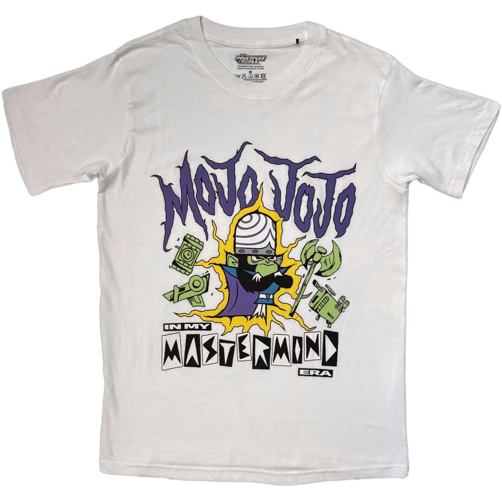 The Powerpuff Girls - Mojo Jojo Mastermind Herren TShirt - Weiß